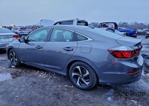 2021 Honda Insight Ex z USA, uszkodzony, nr VIN 19XZE4F55ME010720